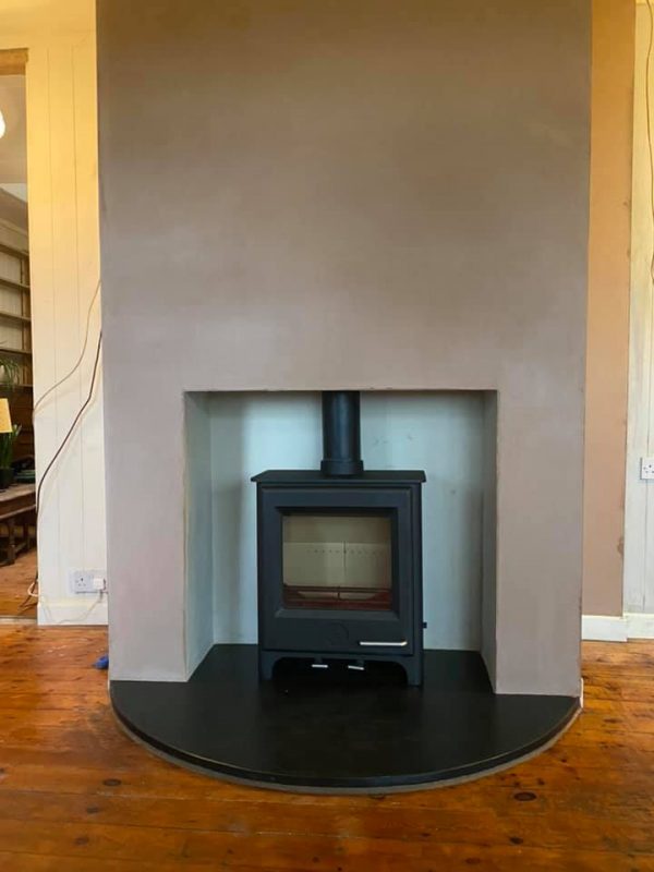 Custom Slate Hearths & Mantles